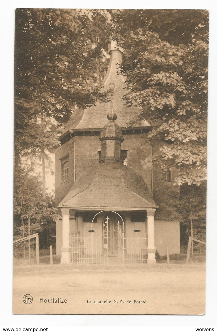 Taverneux La Chapelle N. D. De Forest Carte Postale Ancienne Houffalize - Houffalize