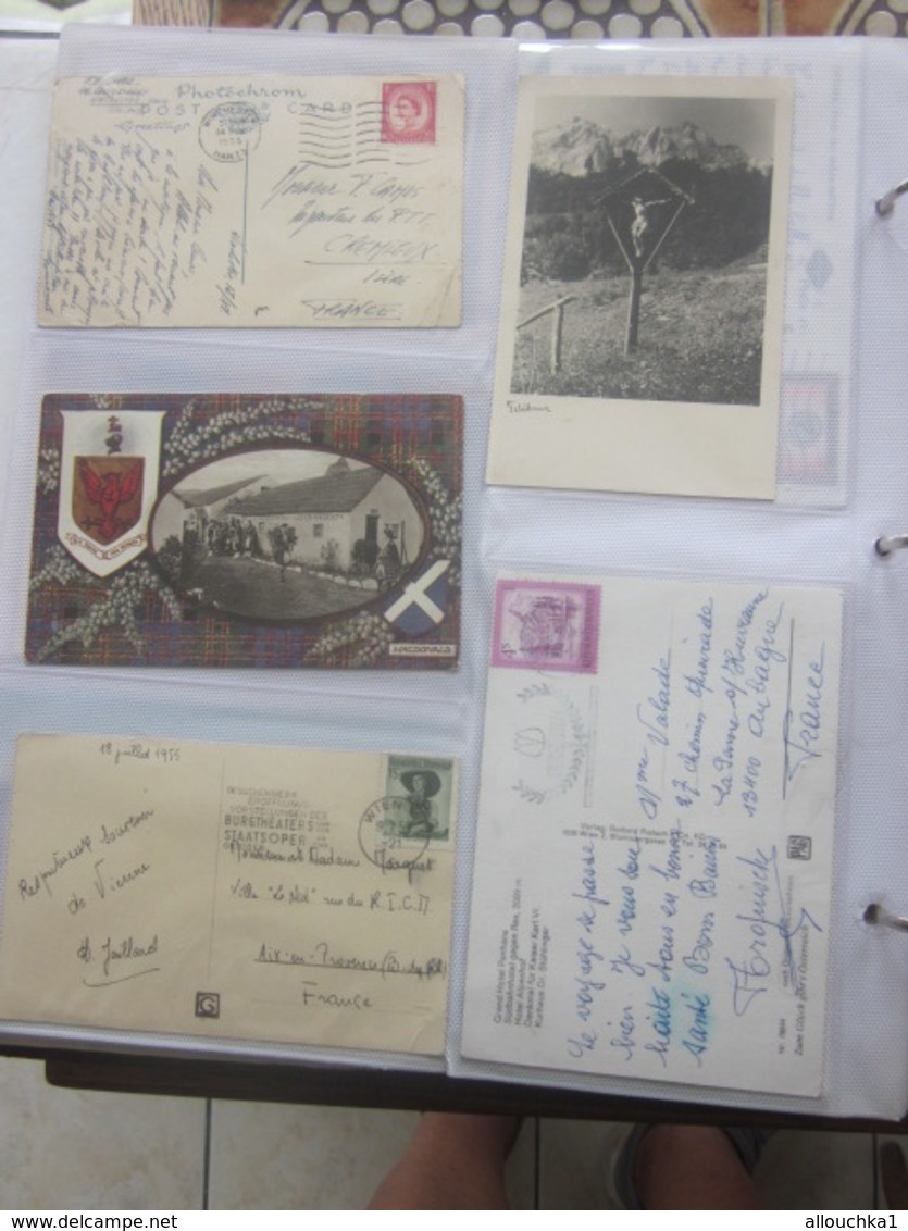 LOT de 242 CPA CPSM CARTES POSTALES de FRANCE & DIVERS ETRANGER EN ALBUM-FAIRE DÉFILER LES 50 IMAGES,VOIR SCANNS RECTO