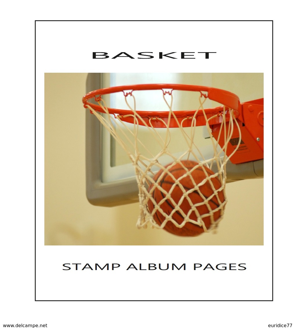 Suplemento Filkasol TEMATICA BASKET 2006-2010 Montado Con Filoestuches HAWID Transparentes - Pre-Impresas