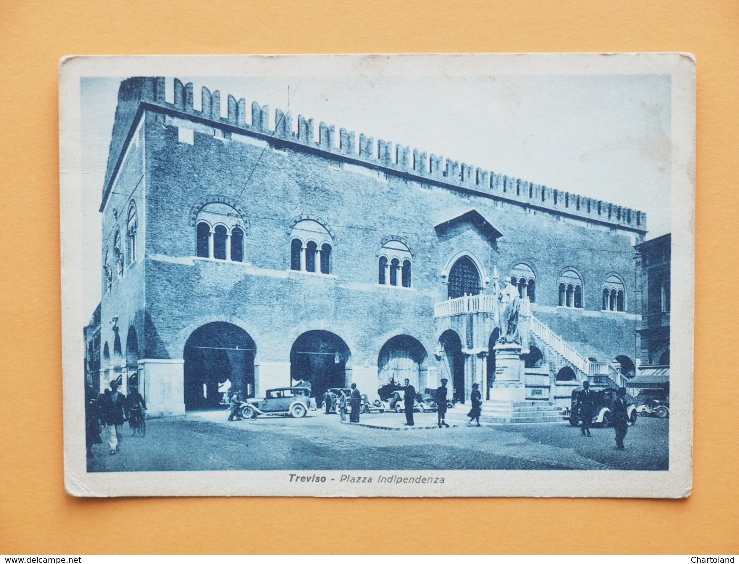 Cartolina Treviso - Piazza Indipendenza - 1947 - Treviso