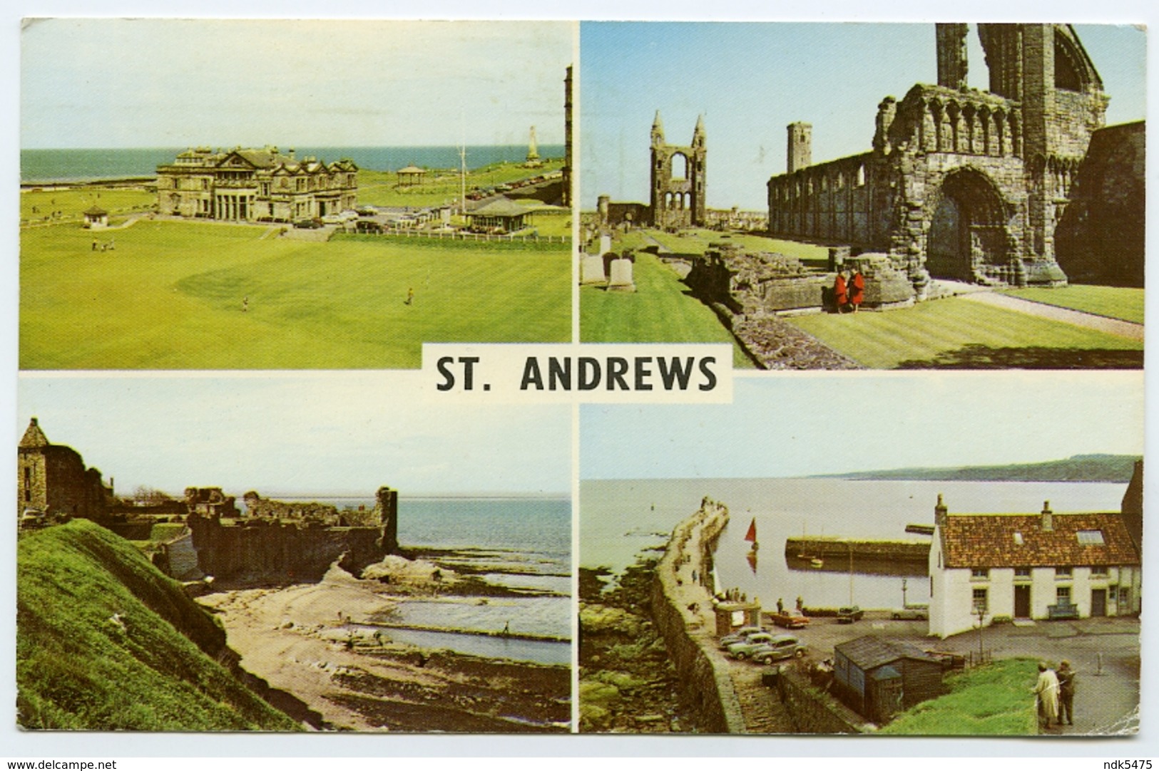 ST ANDREWS : MULTIVIEW / POSTMARK SLOGAN - ALCAN GOLF CHAMPIONSHIPS, 1967 / MARLBOROUGH, RAMSBURY, UPCOT (OWEN) - Golf