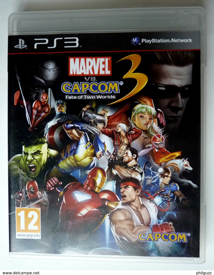 JEU Playstation JEU PS3 MARVEL VS CAPCOM 3   AVEC BOITIER ET LIVRET - PS3