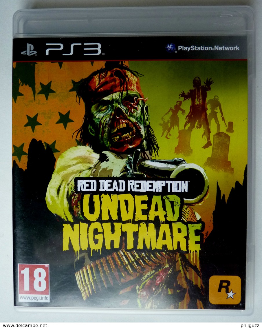 JEU Playstation JEU PS3  RED REDEMPTION Undead Nightmare  AVEC BOITIER ET LIVRET - PS3