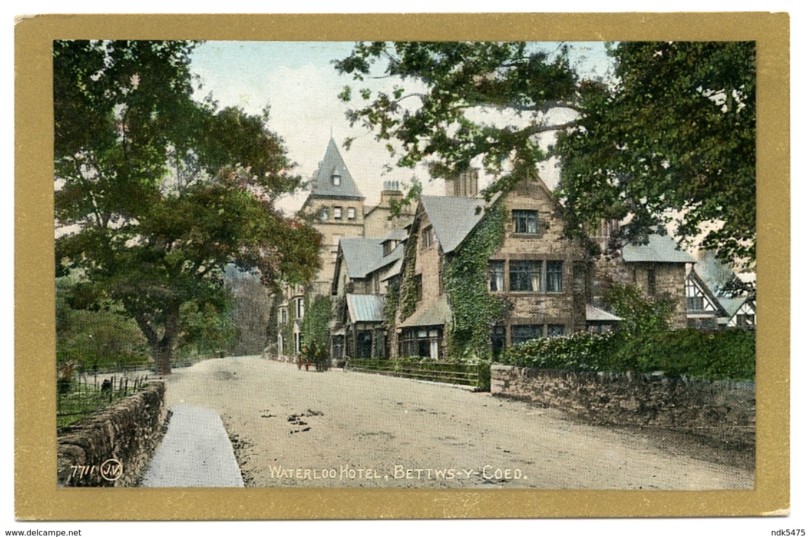 BETTWS-Y-COED : WATERLOO HOTEL - Caernarvonshire