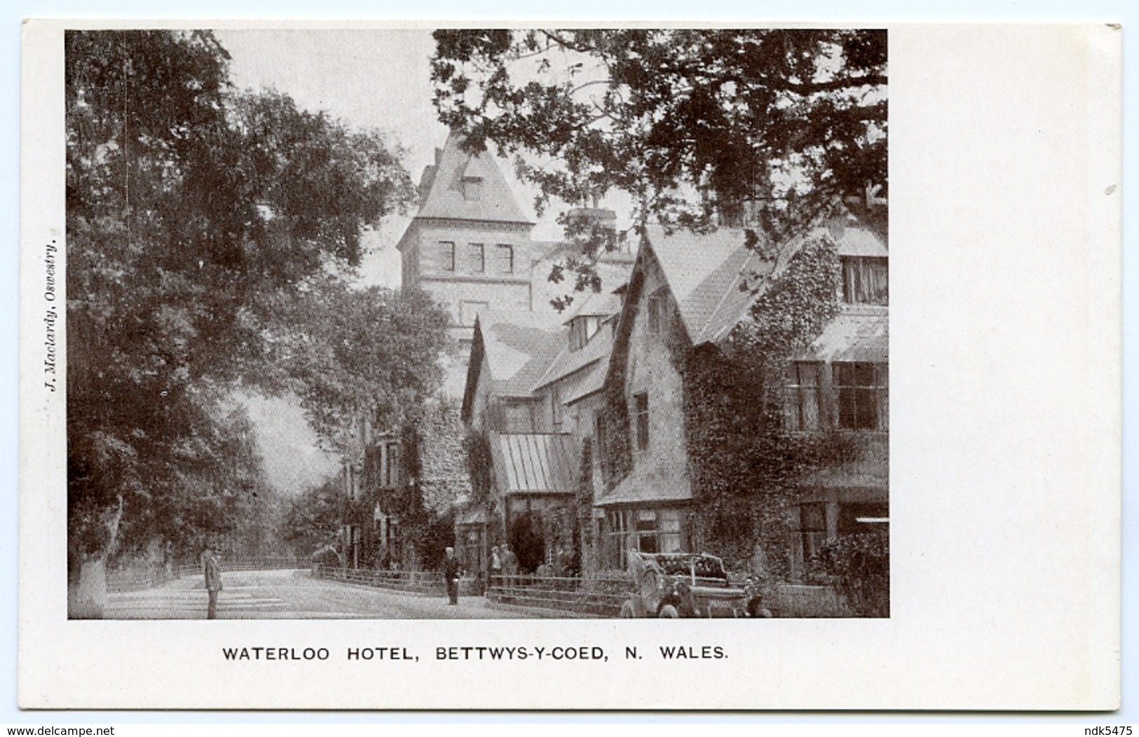 BETTWYS-Y-COED : WATERLOO HOTEL - Caernarvonshire