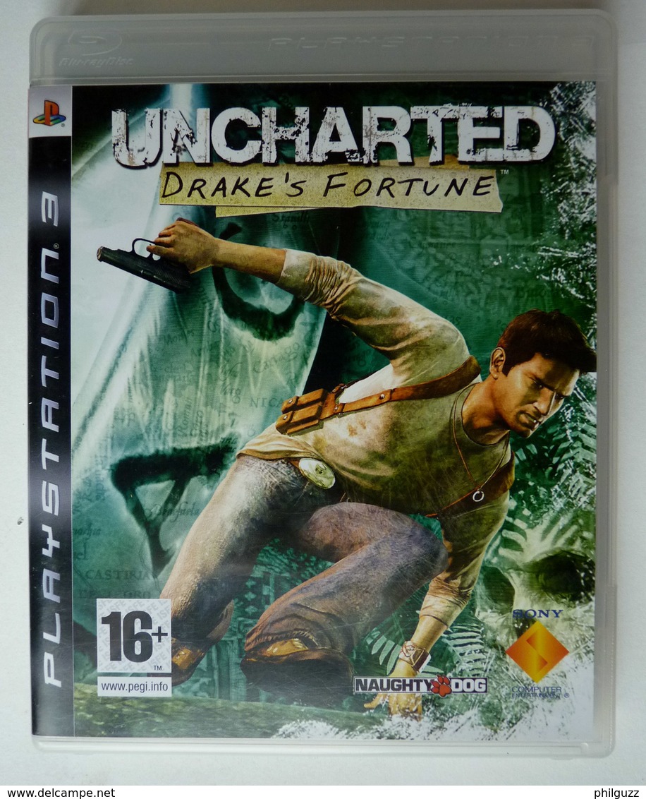 JEU Playstation JEU PS3  UNCHARTED Drake's Fortune  AVEC BOITIER ET LIVRET - PS3