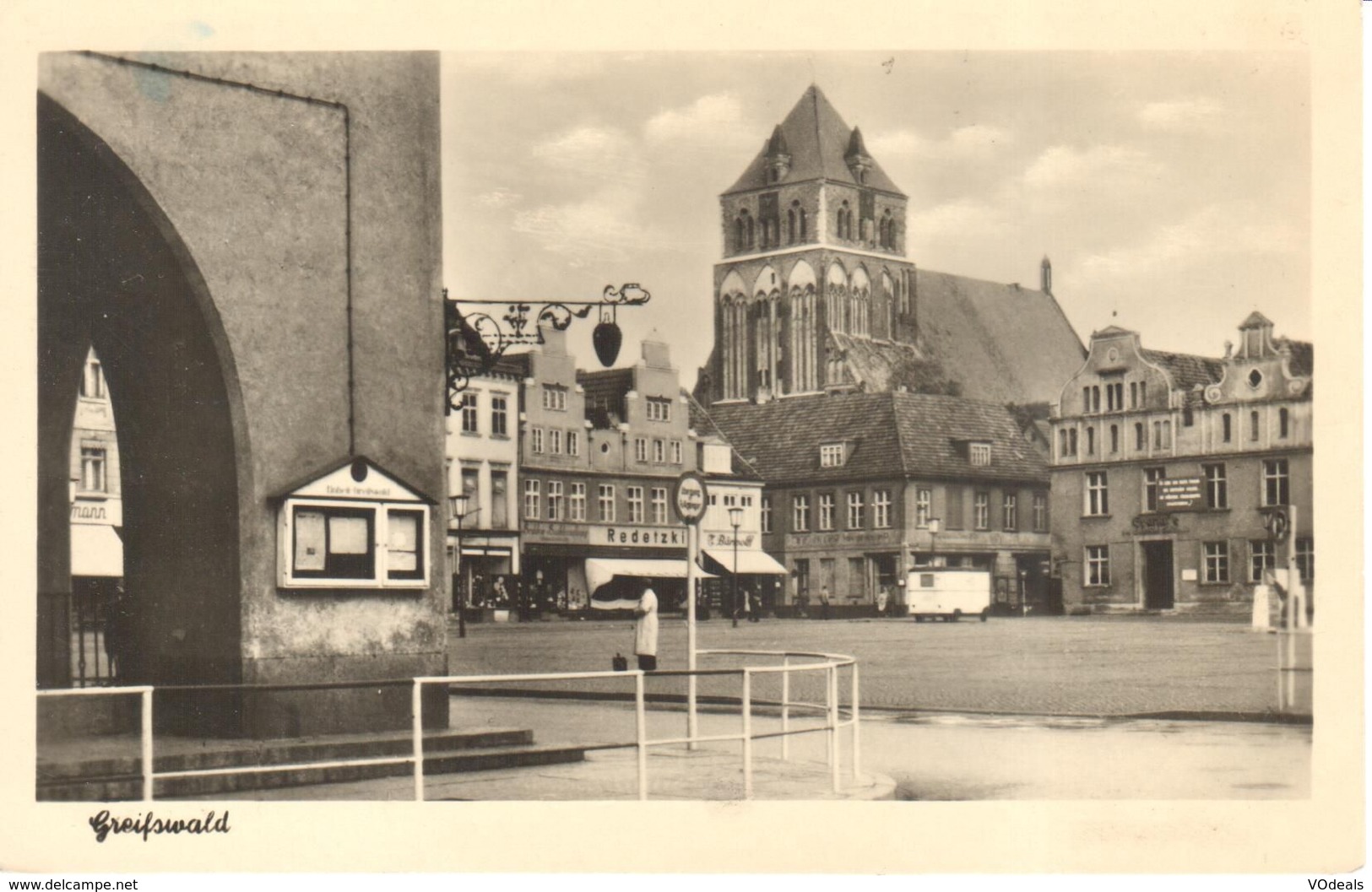 Mecklembourg-Poméranie Occidentale -CPA - Greifswald Platz Der Freundschaft - Greifswald