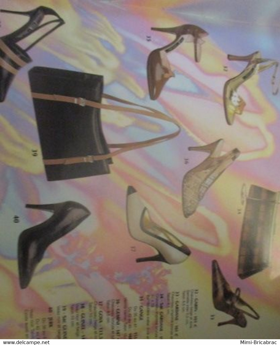ERN223 Catalogue de la marque de chaussures ERNEST PRINTEMPS ETE 2002 l'ex spécialiste parisien du talon-aiguille