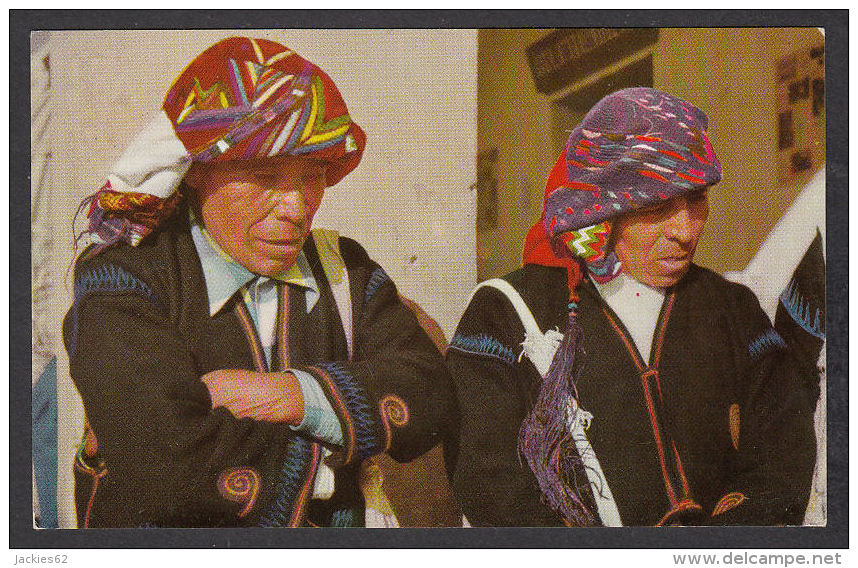 25663/ CHICHICASTENANGO, Indians Cofrades - Guatemala