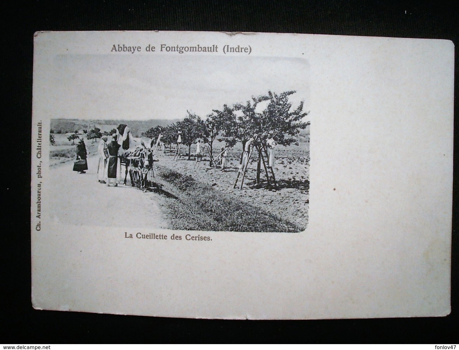 ABBAYE DE FONTGOMBAULT LA CUEILLETTE DES CERISES - Autres & Non Classés