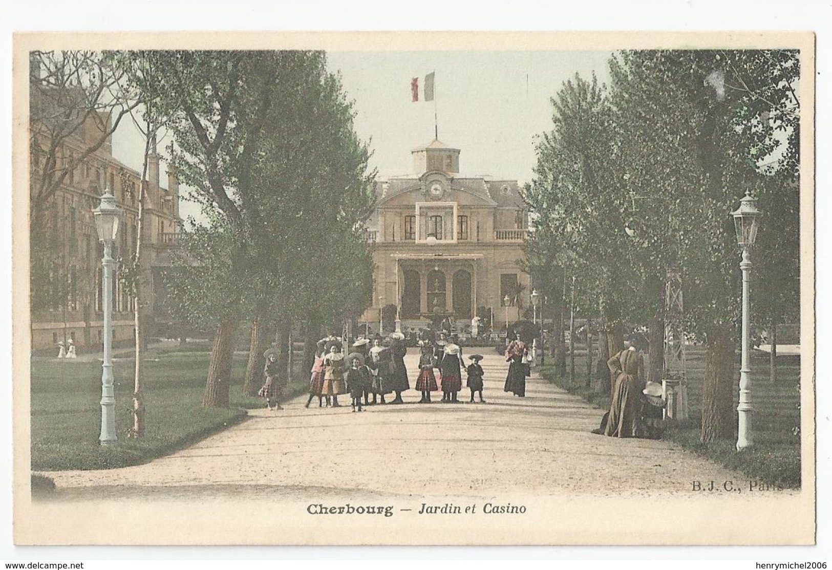 50 Manche - Cherbourg Jardin Et Casino Animé - Cherbourg