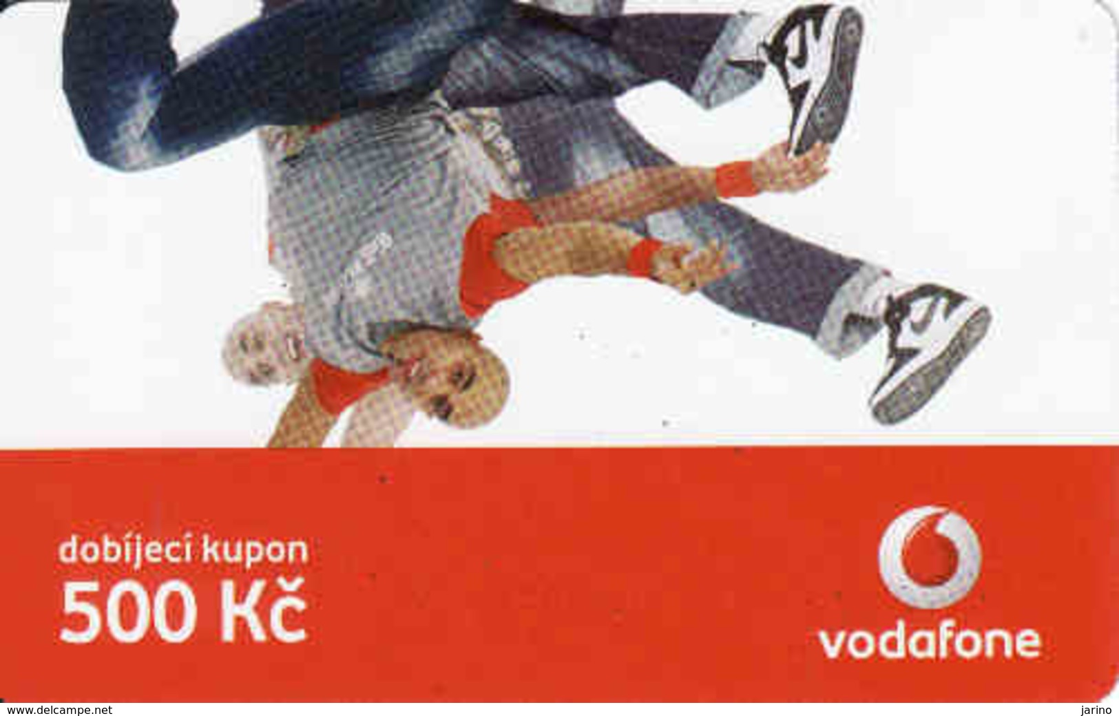 Czech Republic, Vodafone Voucher 500 Kč, - Tchéquie