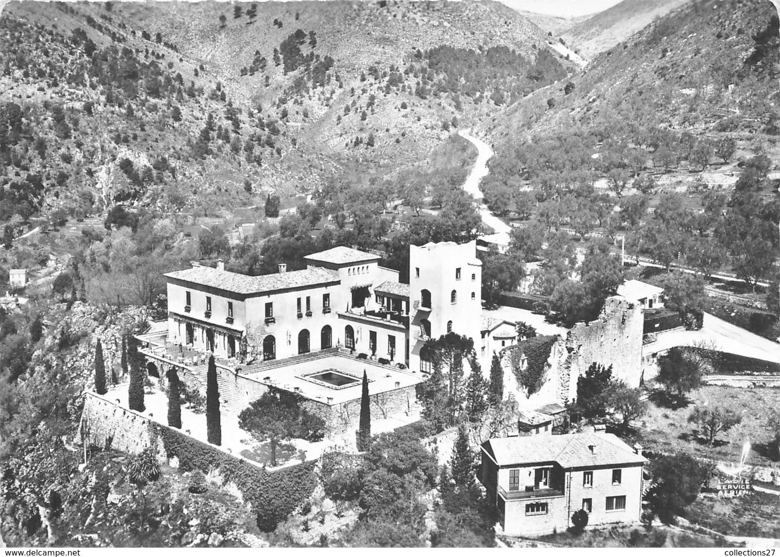 06-VENCE- VUE DU CIEL - Vence