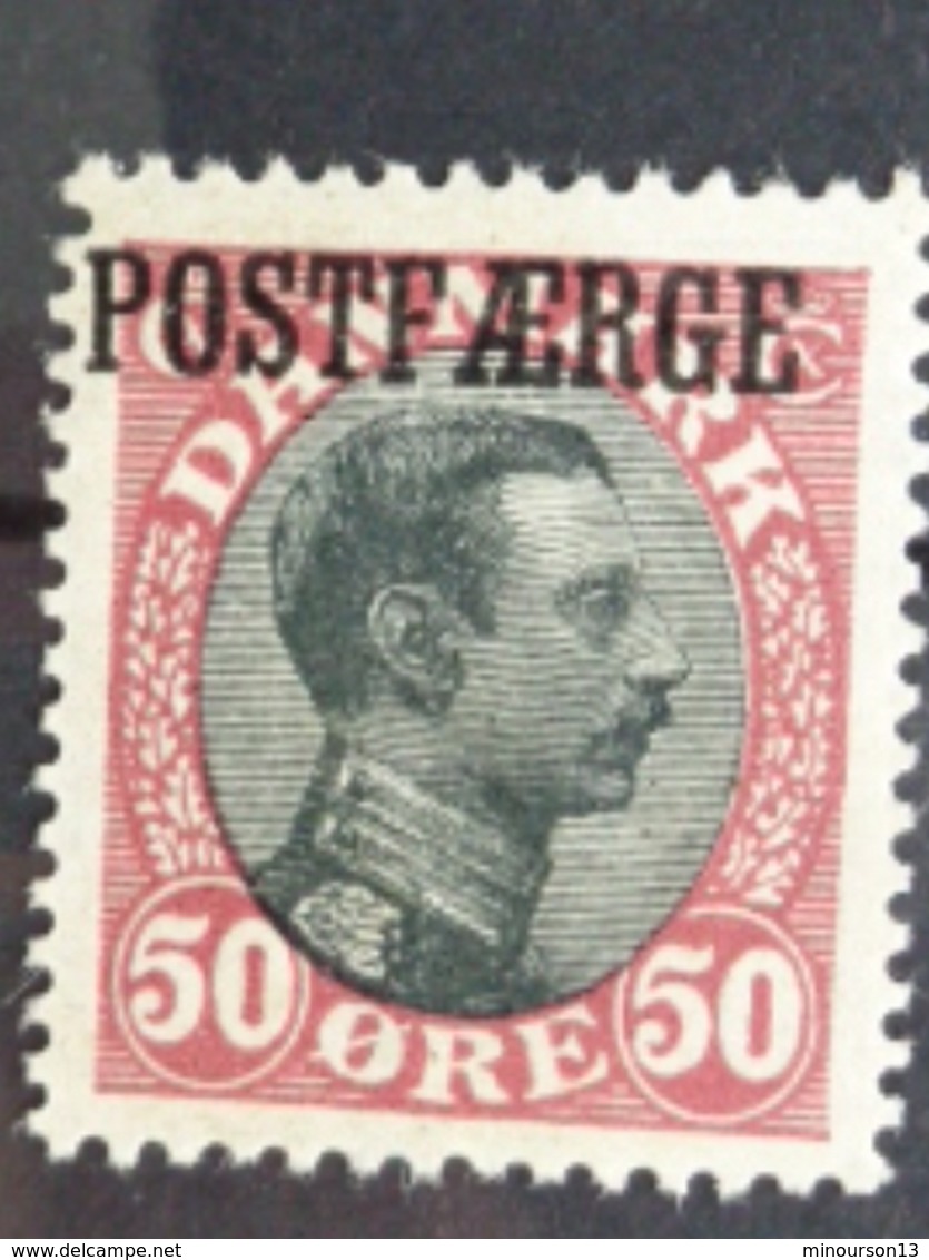 DANEMARK 1919-22 Y&T N° 119 * SURCHARGE COTE 300 EUROS - Neufs
