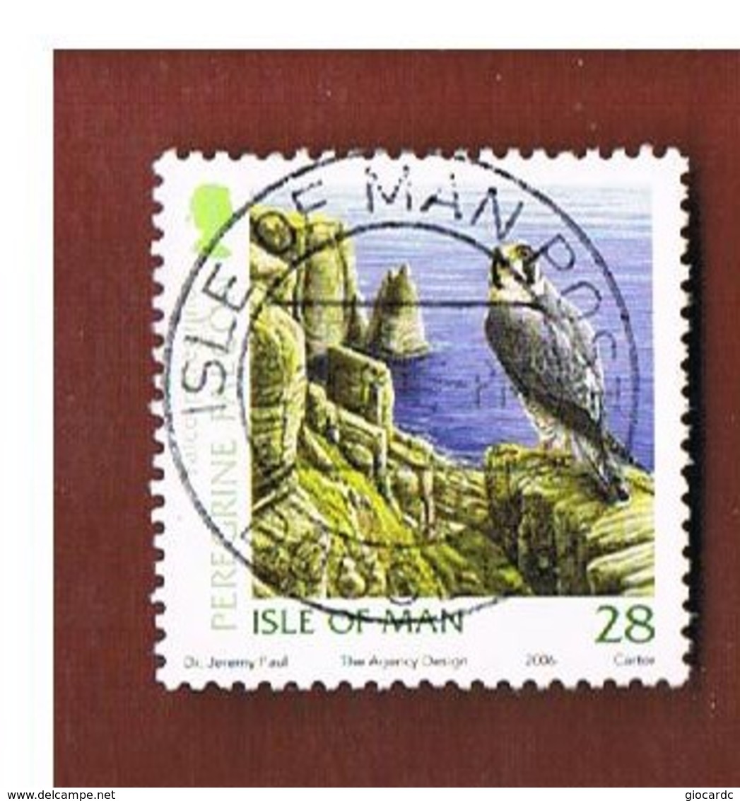 ISOLA DI MAN (ISLE OF MAN)  -   SG 1284  -   2006  BIRDS: FALCO PEREGRINUS    -   USED - Isle Of Man