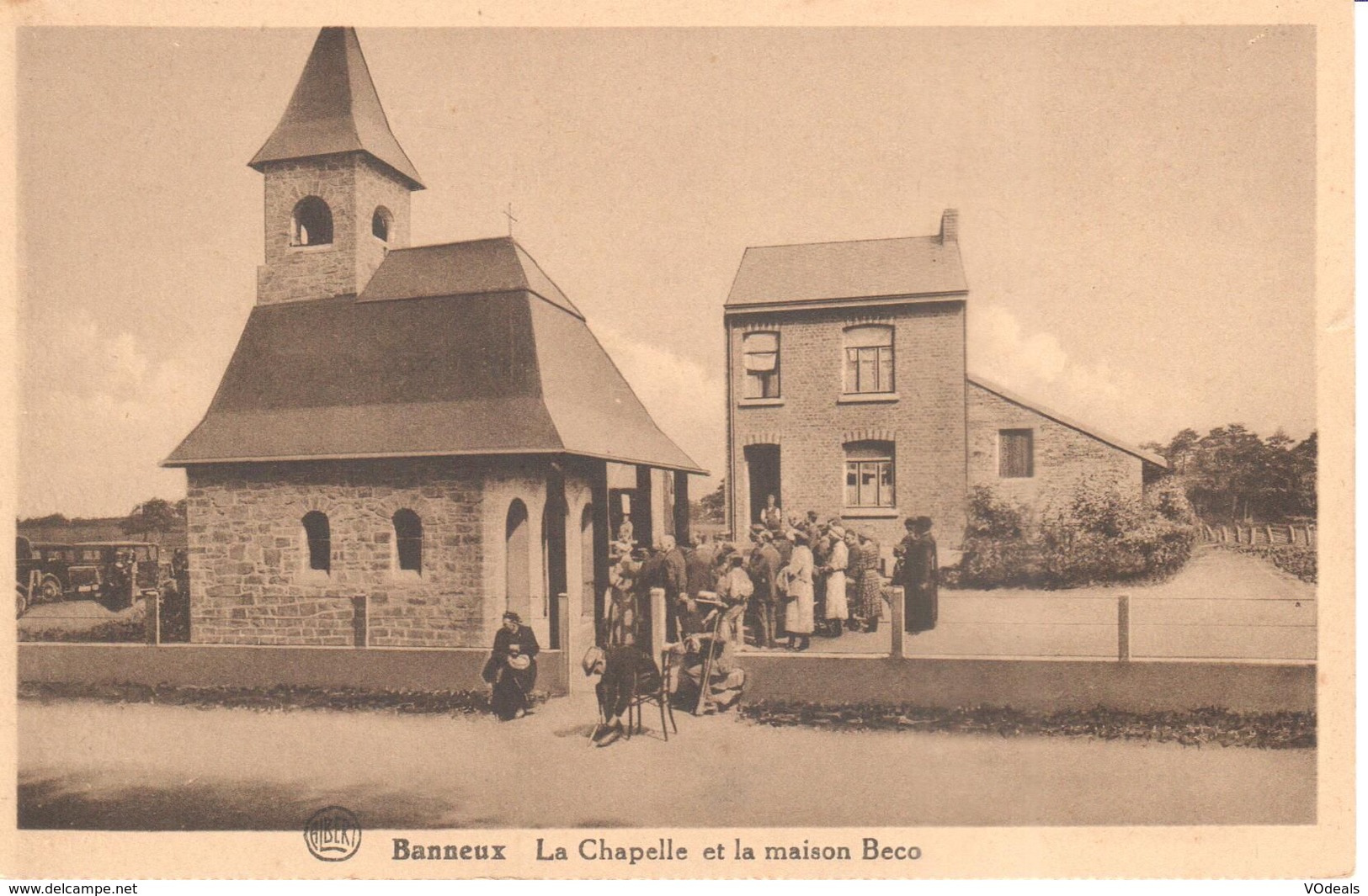 Sprimont - Banneux - CPA - La Chapelle Et La Maison Beco - Sprimont