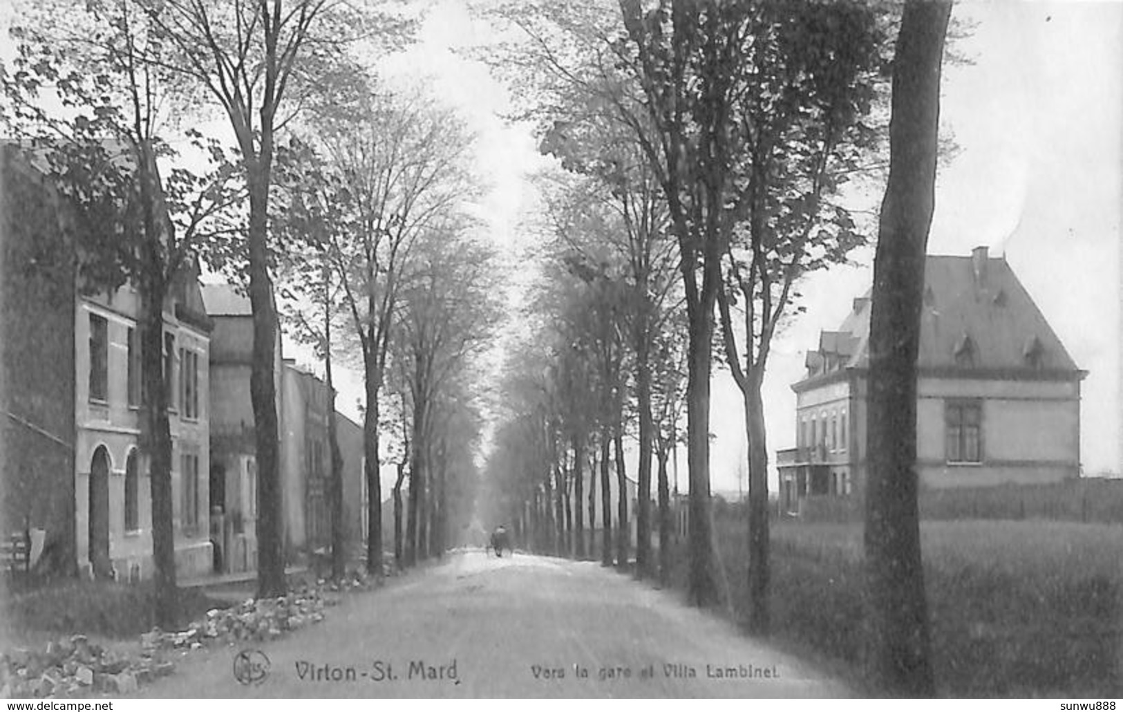 Virton St Mard - Vers La Gare Et Villa Lambinet (animée) - Virton