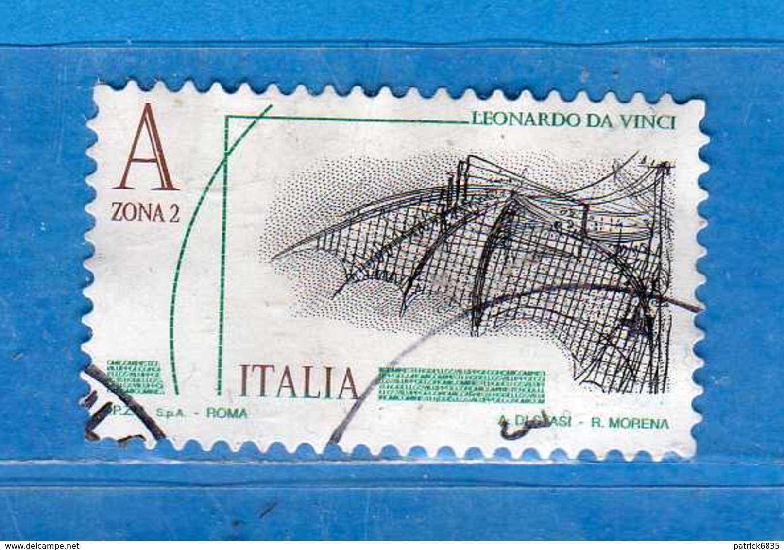 Italia ° -  2015 -  LEONARDESCA &euro; 4,50  ZONA 2.    Usato  LUSSO.  .   Vedi Descrizione - 2011-20: Usati