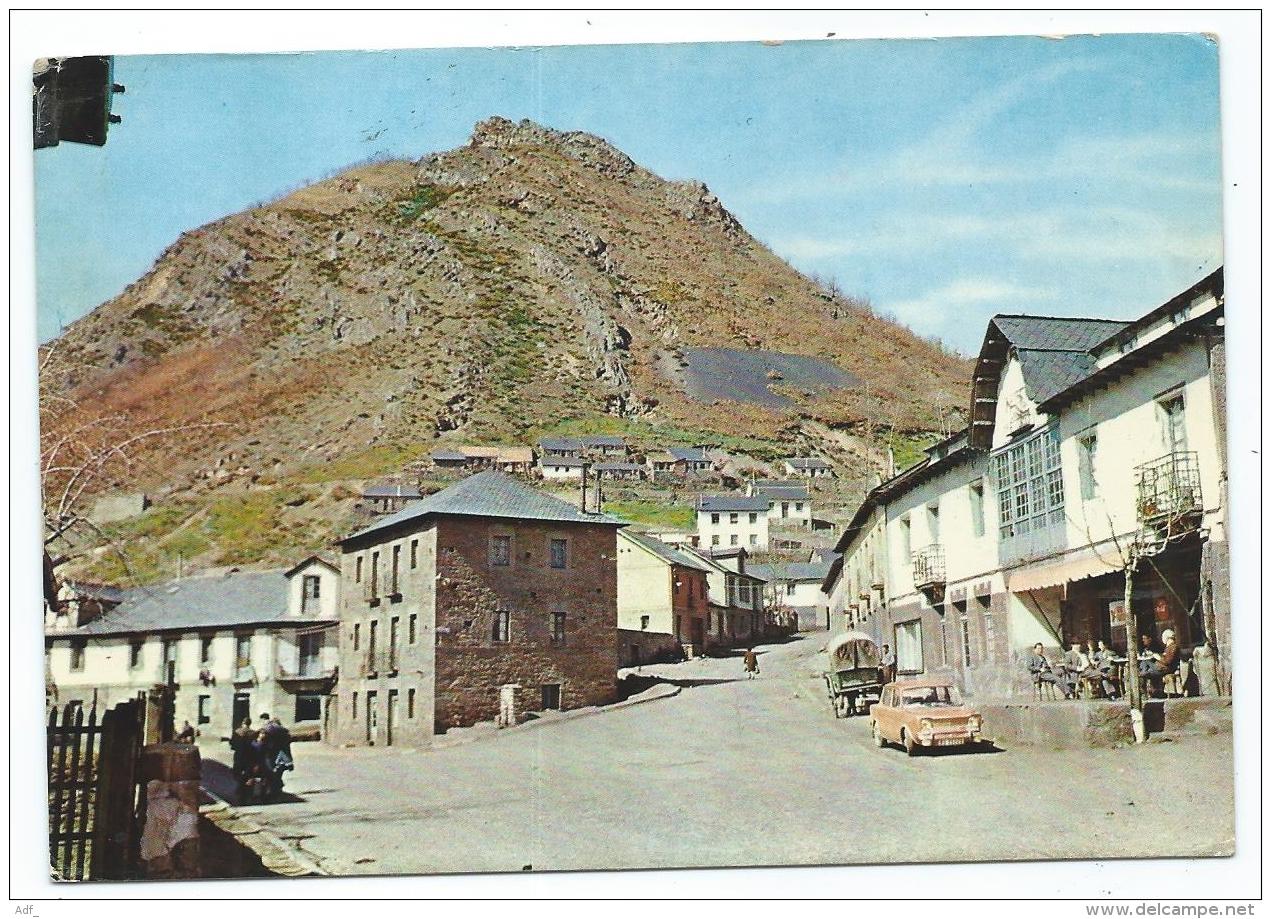 CP VILLABLINO, PLAZA DE VILLASECA, PLACE DE VILLASECA, AUTO VOITURE, LEON, ESPAGNE - León