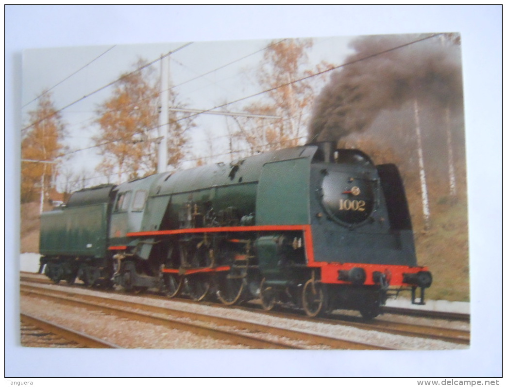 België Belgique Locomotive à Vapeur Type 1 Stoomlocomotief Steam Locomotive 1935 Consortium Des Constructeurs - Eisenbahnen