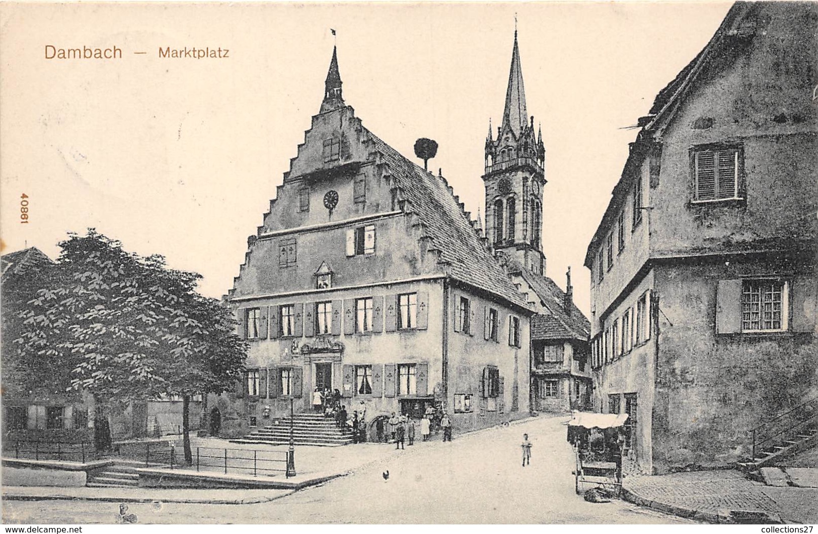 67-DAMBACH-MARKTPLATZ - Dambach-la-ville