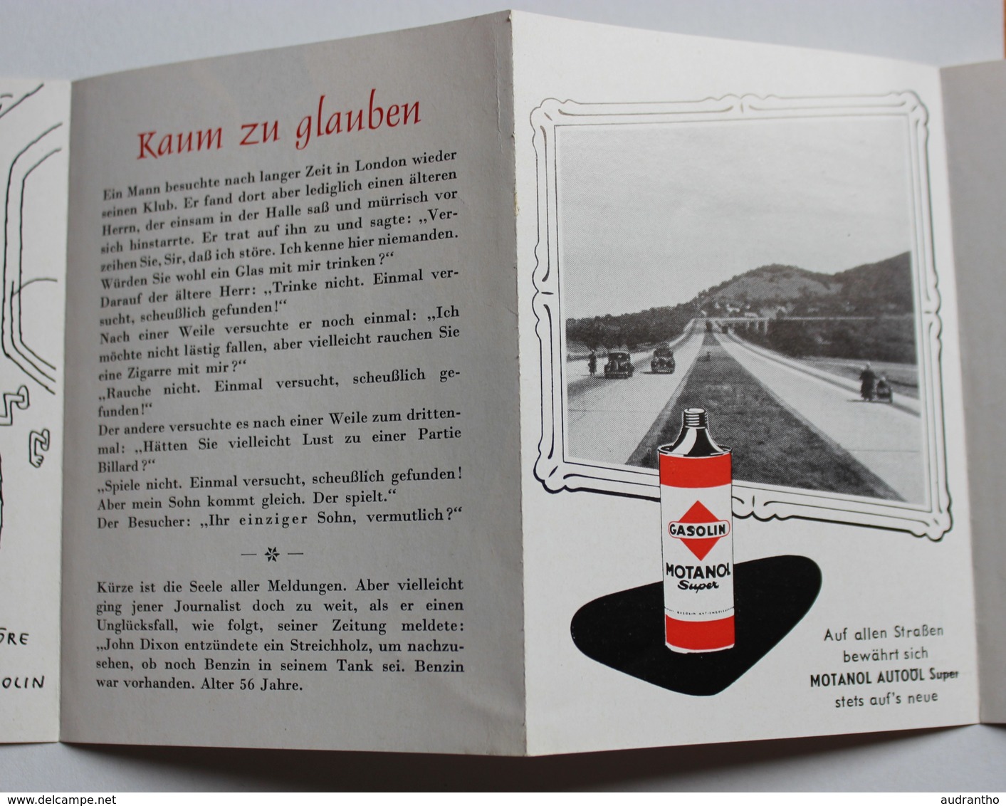 mini magazine anglais LILIPUT Magazin Gasolin années 50 Voiture Mercedes BENZ Zell Am See Autriche Zentral Garage