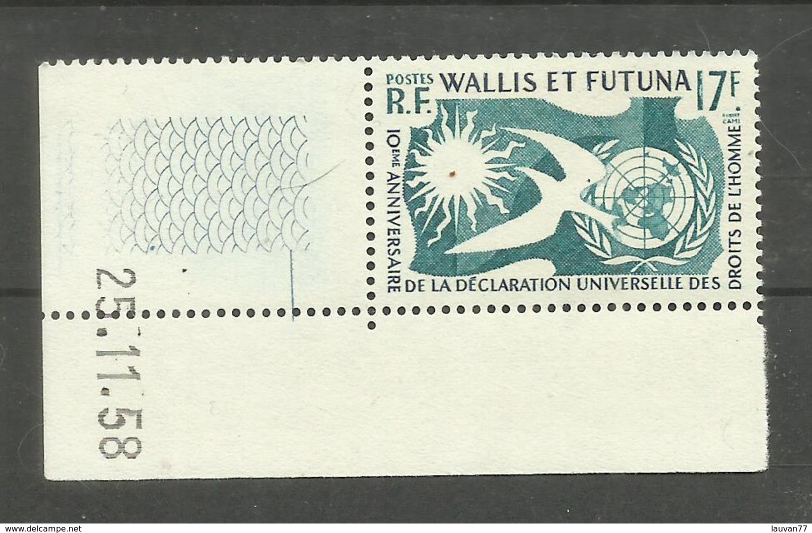 Wallis Et Futuna N°160 Neuf** Cote 4.60 Euros - Neufs