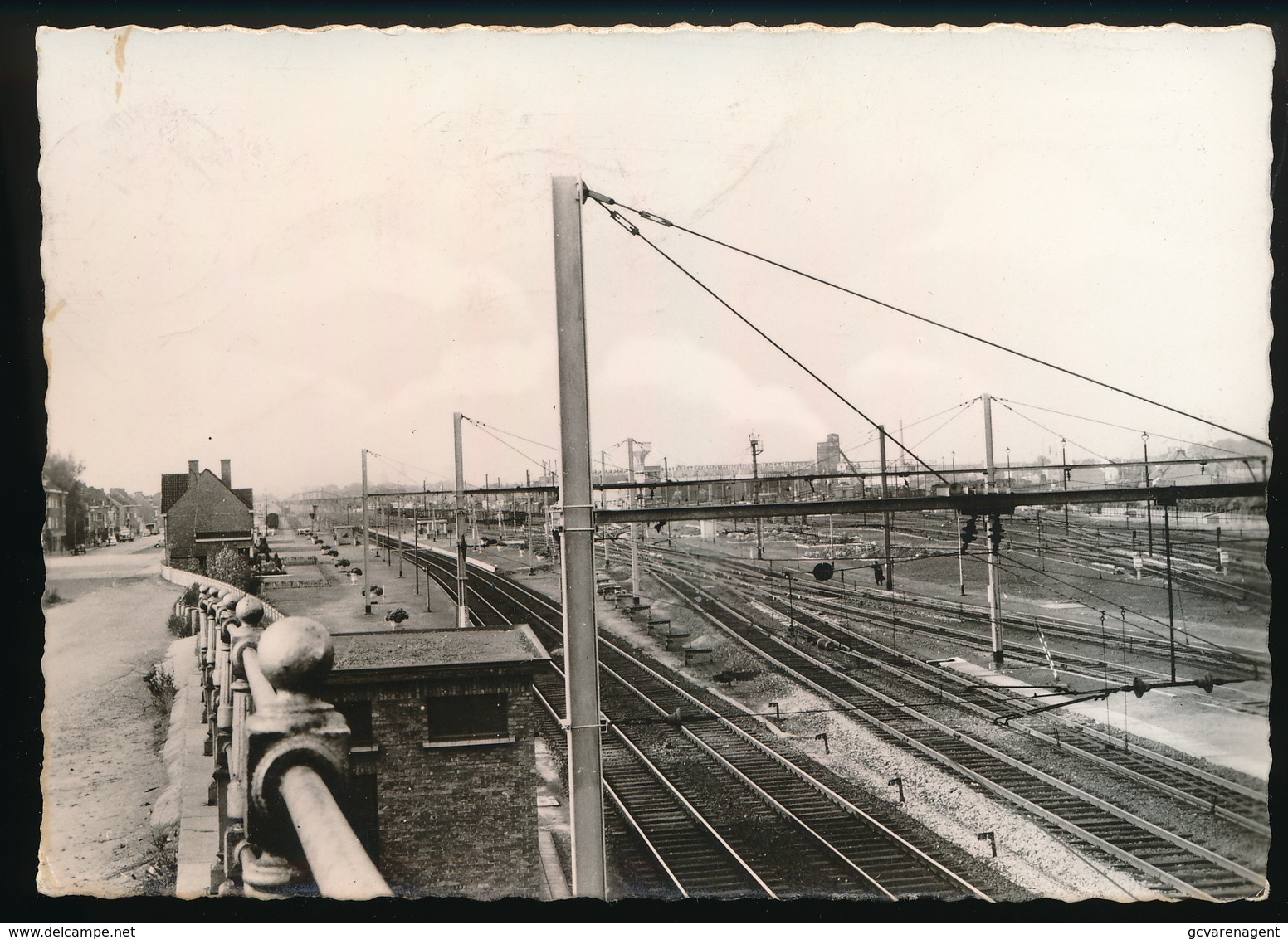 MERELBEKE - FOTOKAART -  STATION SPOORWEG - Merelbeke