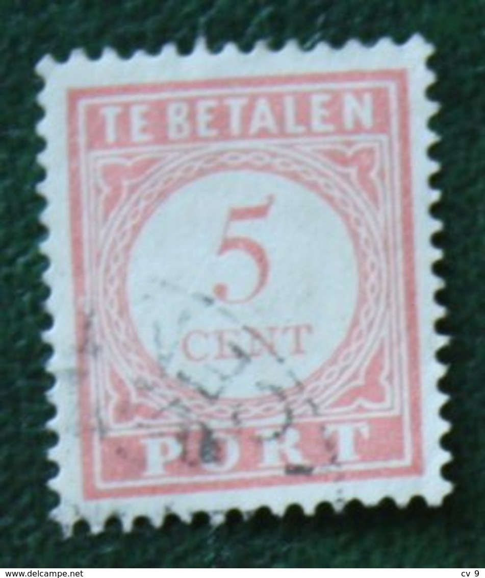 Port Postage Due 5 Ct NVPH P26 1913-1940 Gestempeld / Used NEDERLAND INDIE / DUTCH INDIES - Niederländisch-Indien