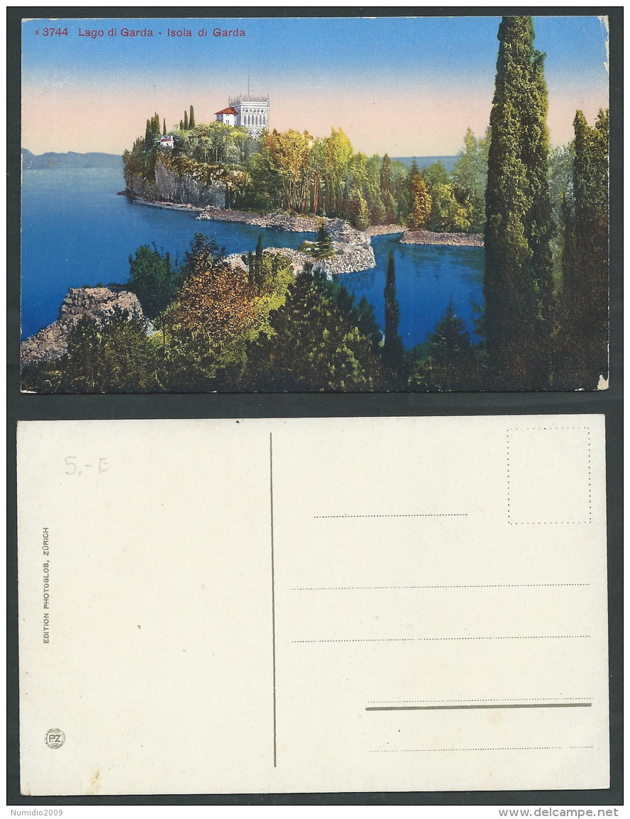 ISOLA DI GARDA CARTOLINA LAGO DI GARDA - C37 - Sonstige & Ohne Zuordnung