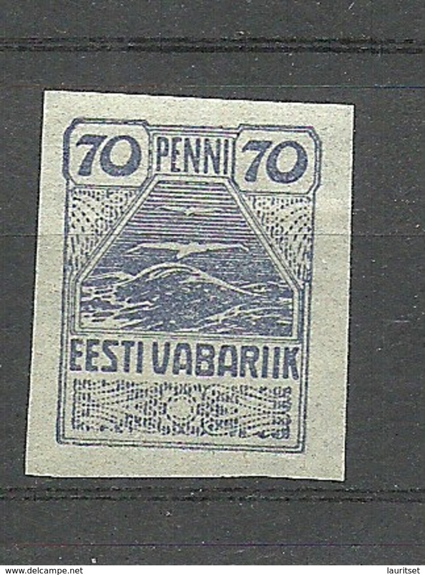 Estland Estonia 1919 Seagull Michel 11 MNH - Estonie