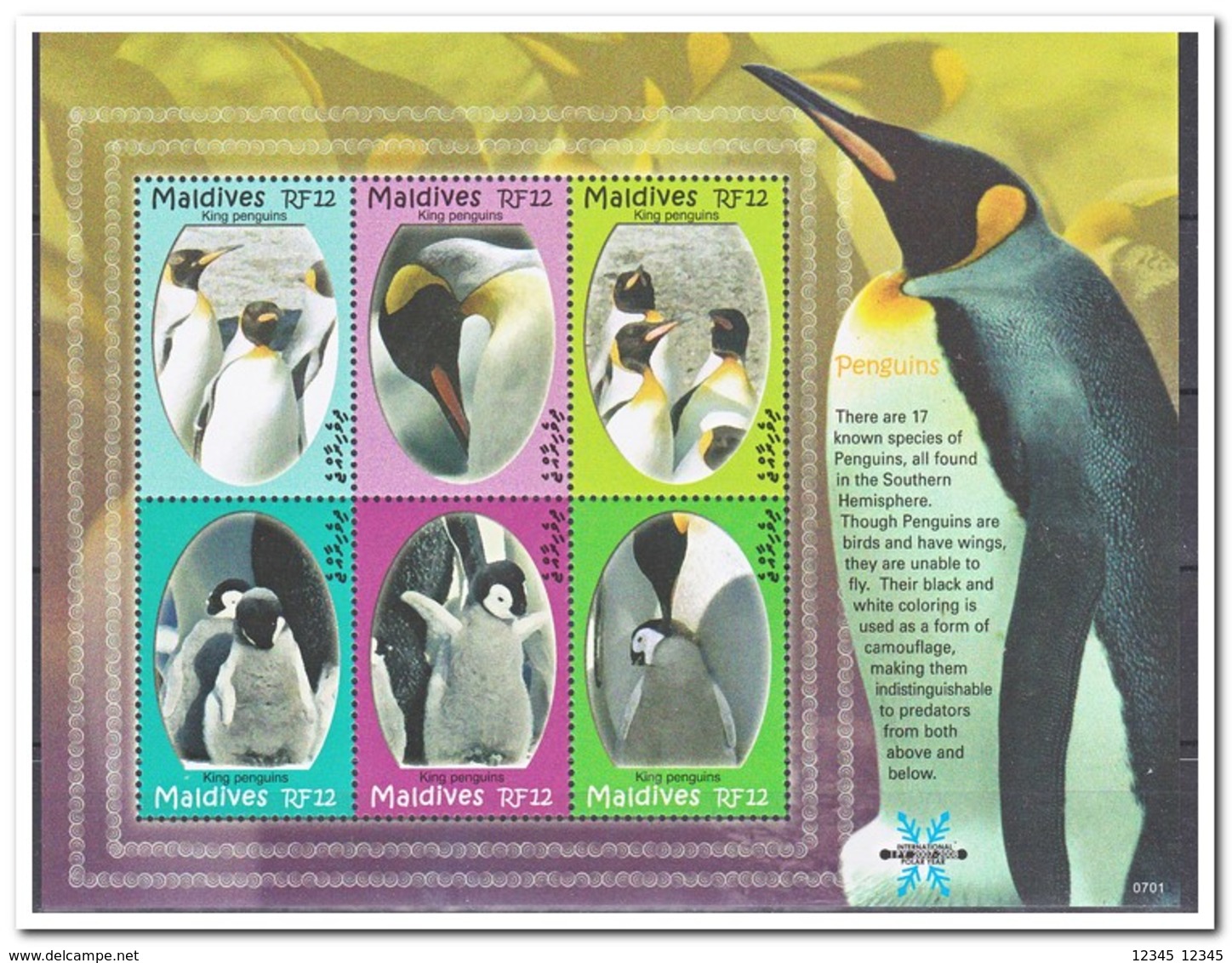 Maldiven 2007, Postfris MNH, Birds - Maldiven (1965-...)