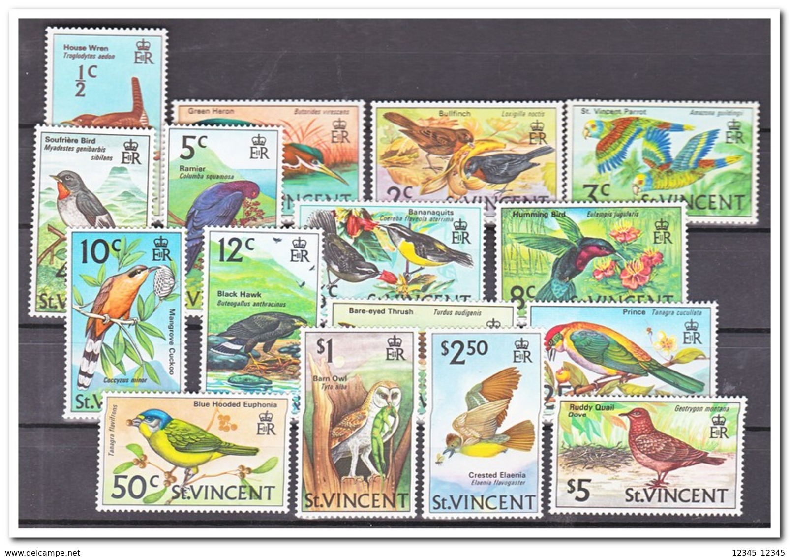 St. Vincent 1970, Postfris MNH, Birds - St.Vincent (1979-...)