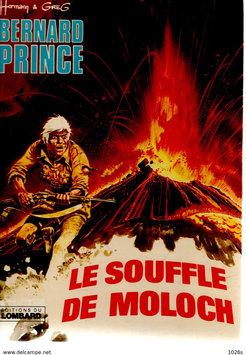 B.D. BERNARD PRINCE - LE SOUFFLE DE MOLOCH - REEDITION  1997 - Bernard Prince