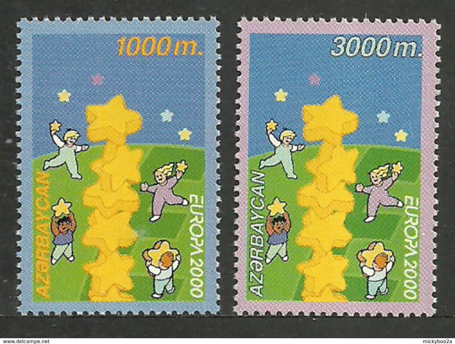 AZERBAIJAN 2000 EUROPA OMNIBUS SET MNH - Azerbaïjan