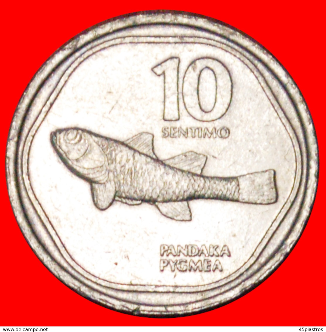 # WRONG NAME FISH: PHILIPPINES ★ 10 SENTIMO 1983 FAO XF MINT LUSTER! LOW START ★ NO RESERVE! Baltasar (1788-1862) - Philippines