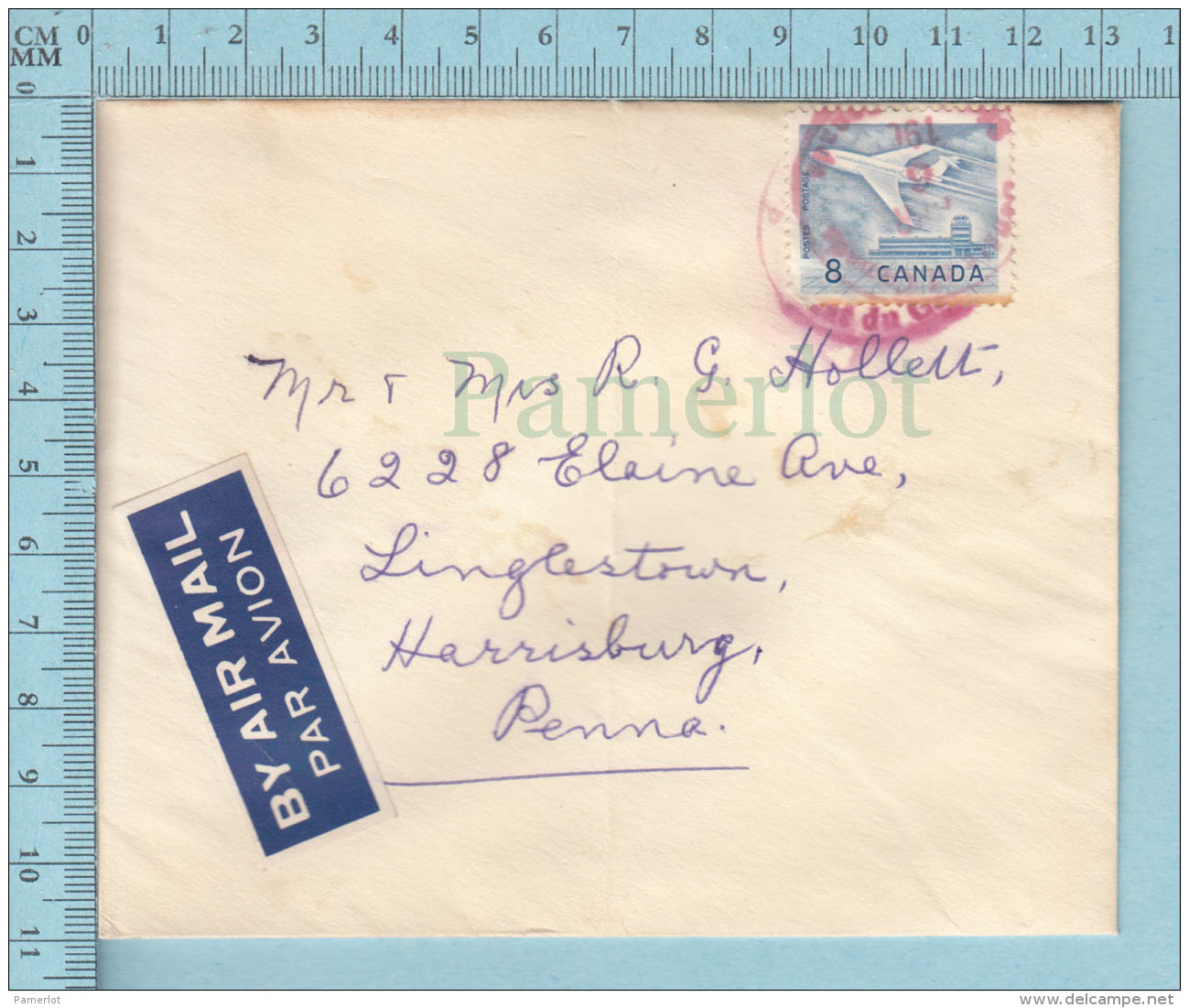 Canada -  1968,   The Senate  Envelope, The Senate Canada Crest At Back - Lettres & Documents