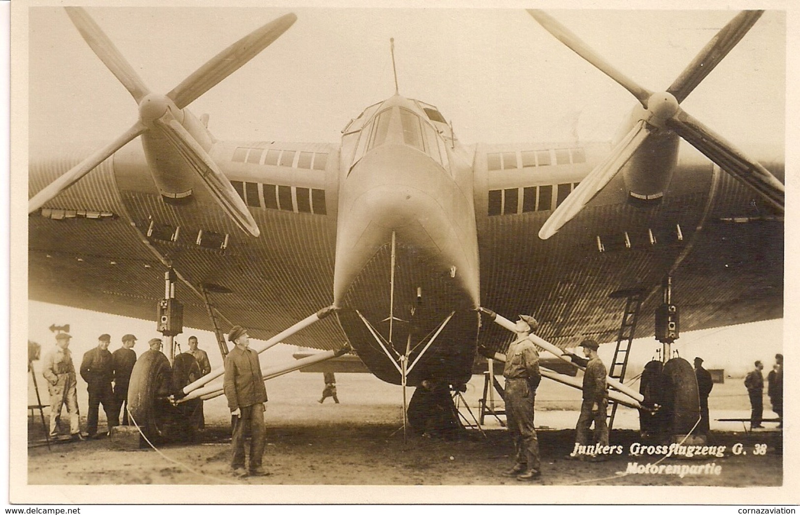 Aviation - Avion Junkers Grossflugzeug G.38 - Dübendorf - 1929 - Rare - 1919-1938