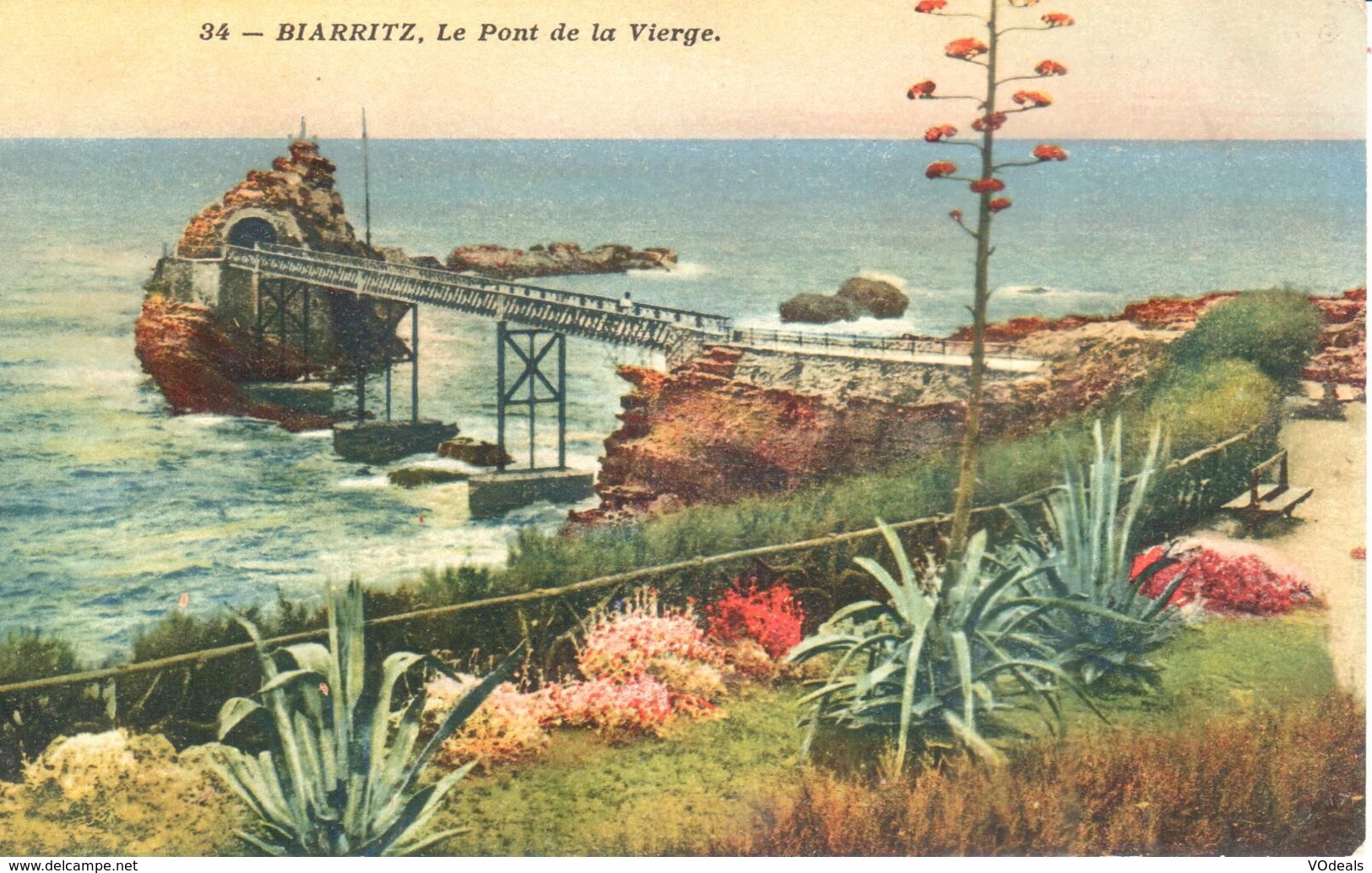 (64) Pyrénées-Atlantiques - CPA - Biarritz - Le Pont De La Vierge - Biarritz