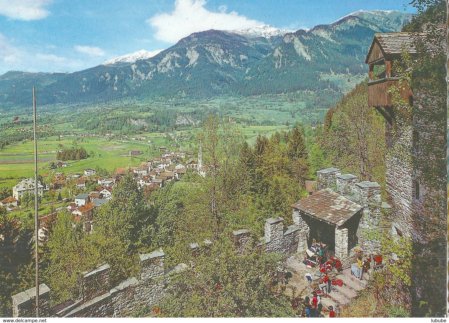 Sils Im Domleschg - Burg Ehrenfels            Ca. 1980 - Domleschg