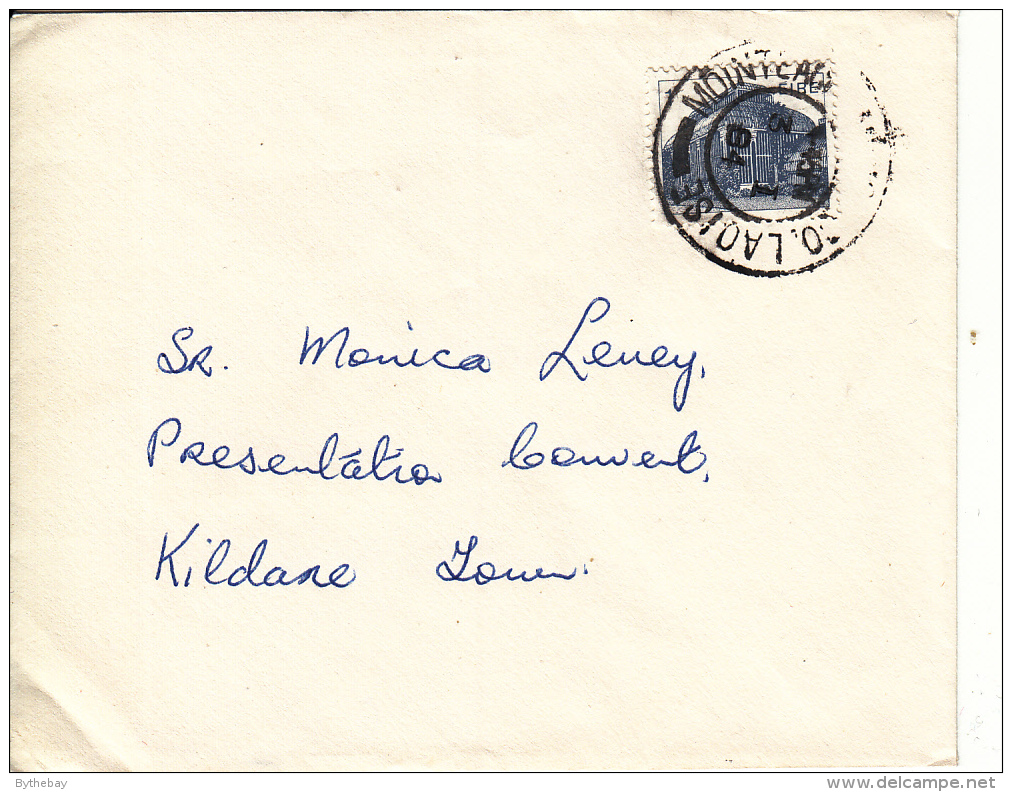Ireland Cover To Kildare Scott #537 1p Central Pavilion, Dublin - Lettres & Documents