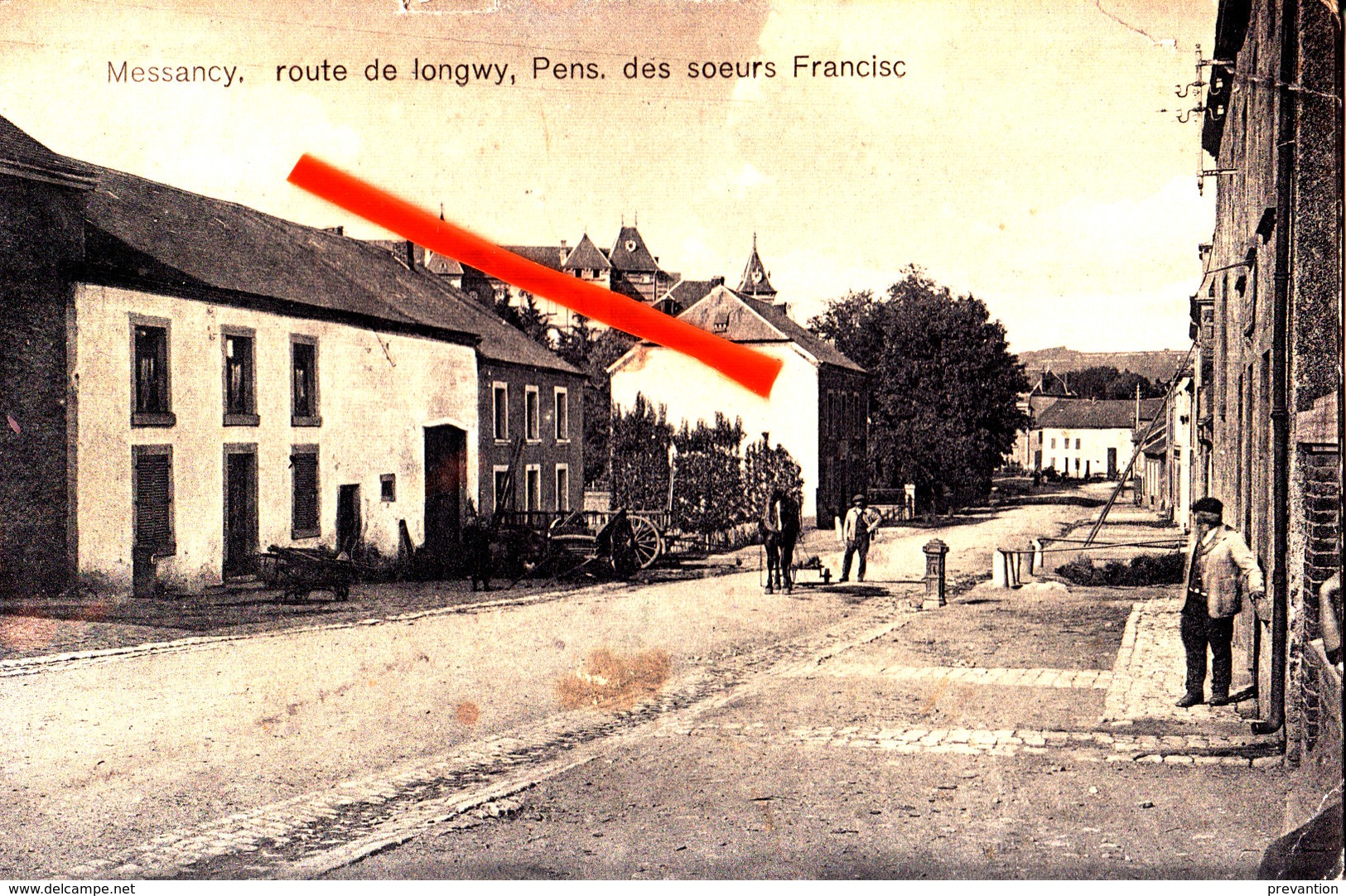 MESSANCY - Route De Longwy, Pensionnat Des Soeurs Franscisquaines - Messancy