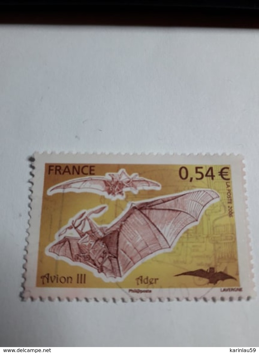 Timbre France 2006 - YT N° 3981 - Oblitéré - Machines Volantes - Used Stamps