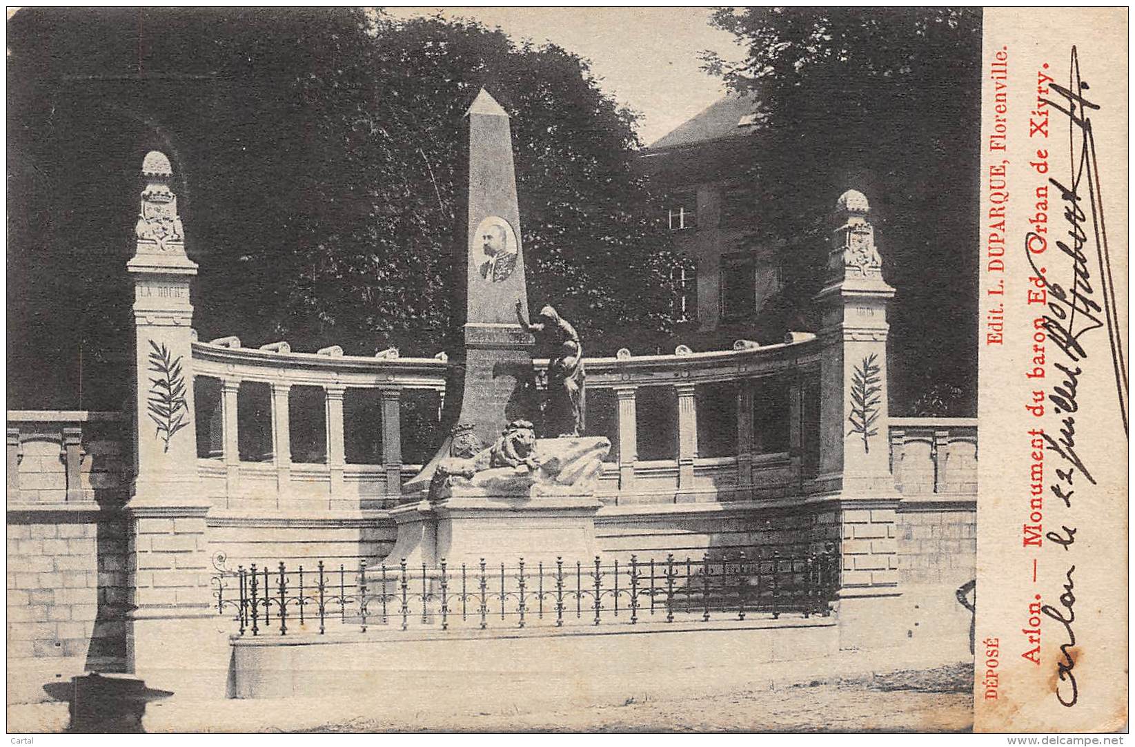 ARLON - Monument Du Baron Ed. Orban De Xivry - Aarlen