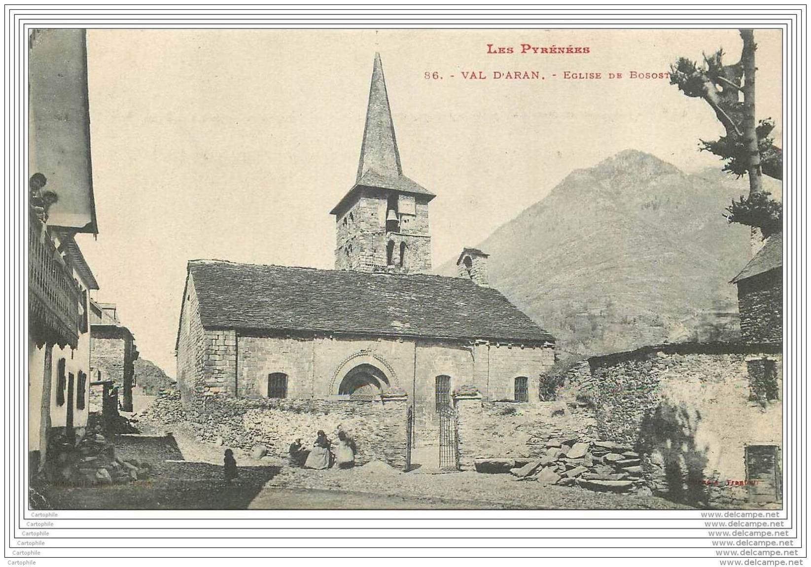 Espagne - Val D'Aran - Eglise De Bosost Bossost - Taxe - Lérida