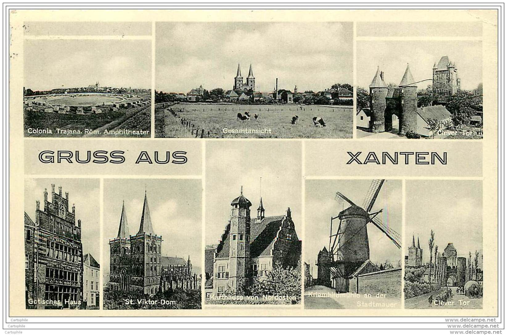 ALLEMAGNE - Gruss Aus XANTEN 1959 - Xanten