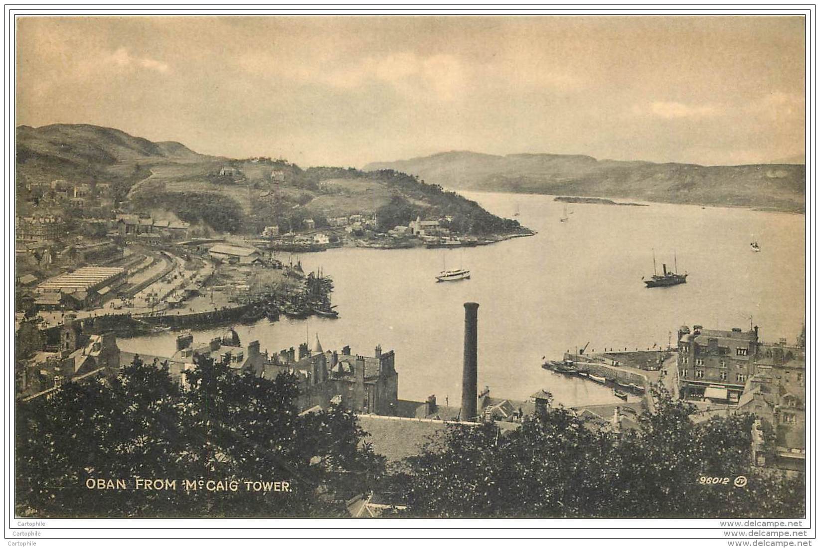 Scotland - Oban From Mc Caig Tower - Argyllshire