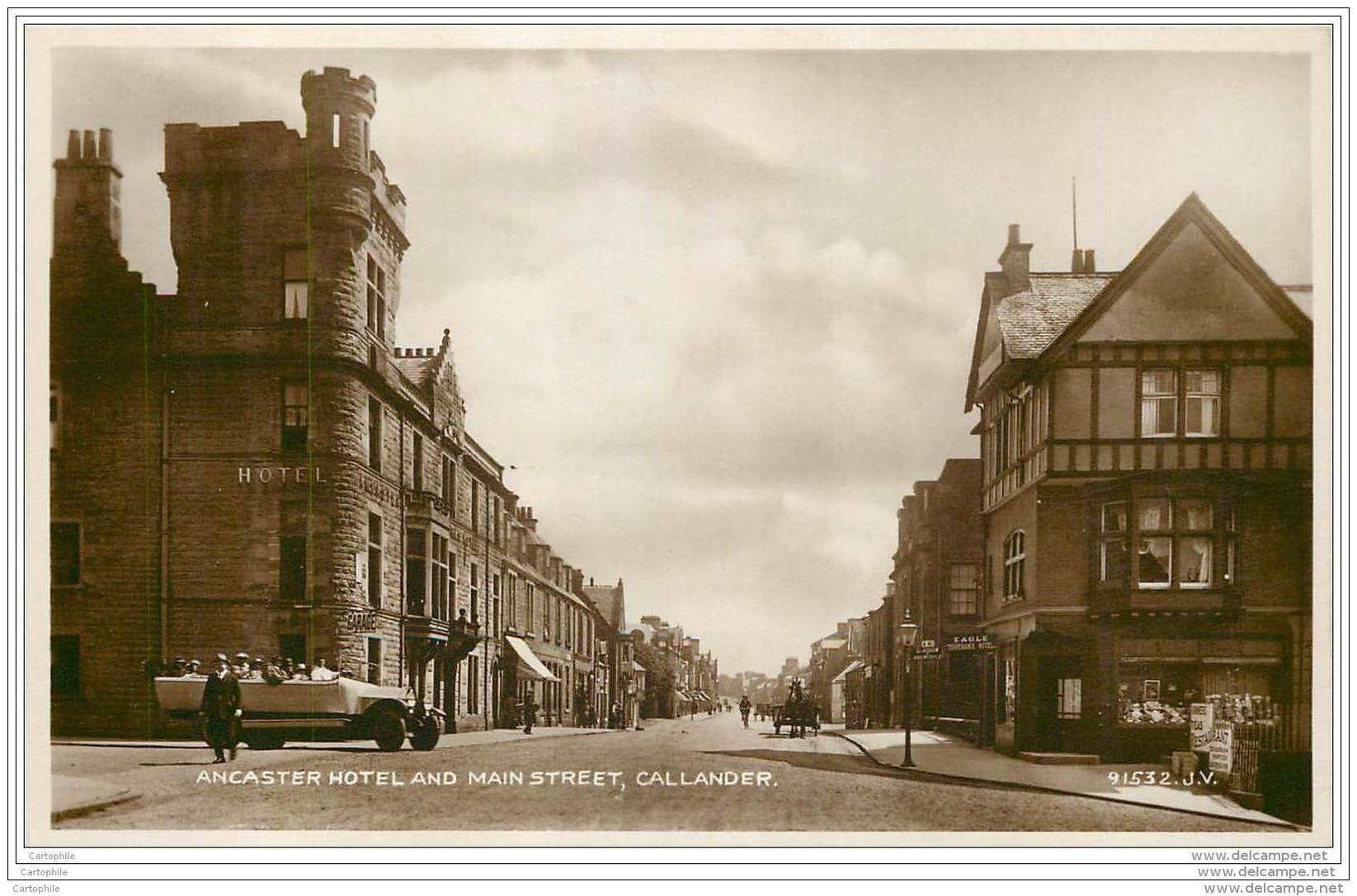 Scotland - Ancaster Hotel And Main Street - Callander - Stirlingshire
