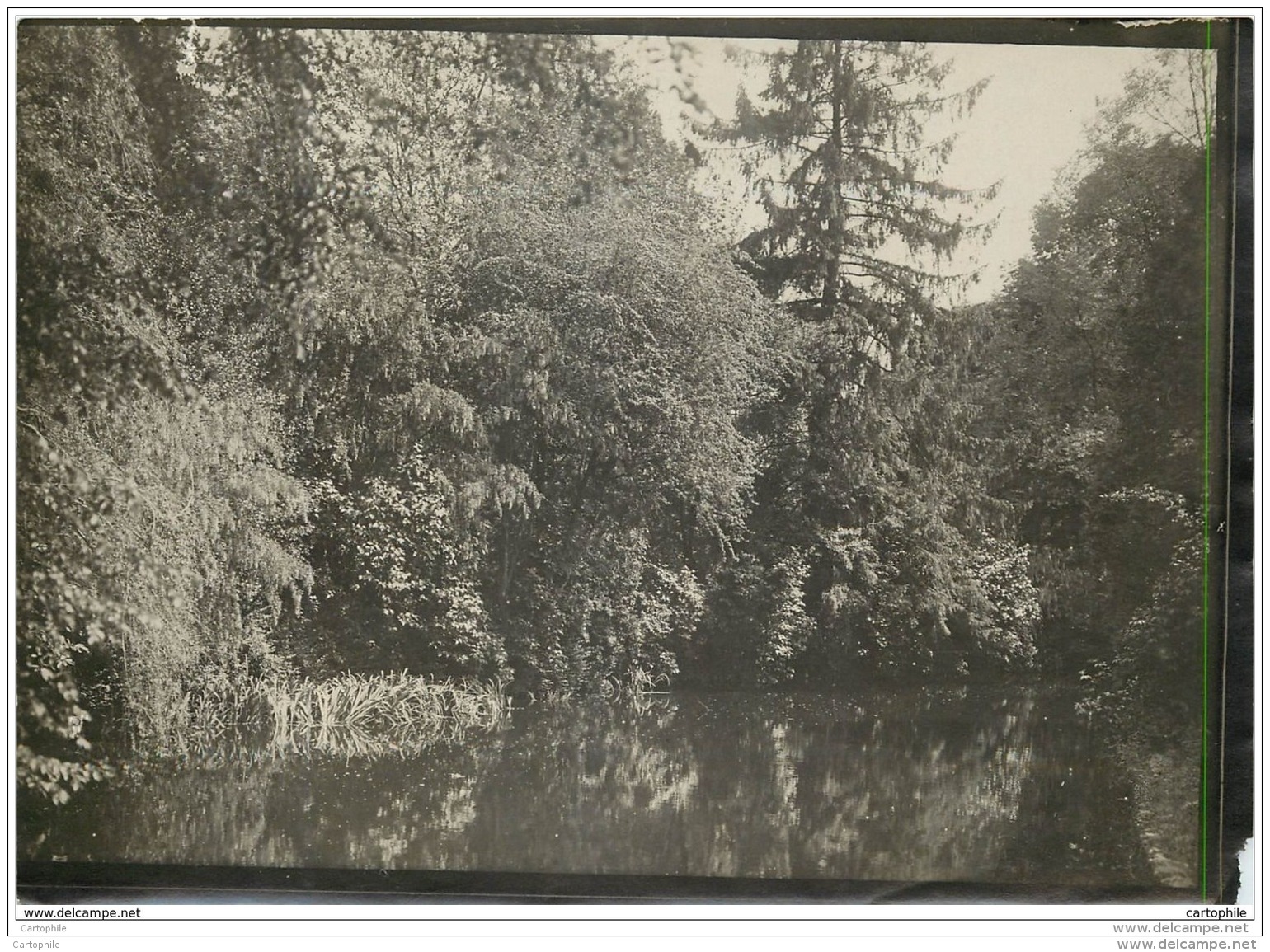 3 Rares Photos Du Parc Du Chateau De MAISON ROUGE (77) Prise Vers 1915/1920 - Alte (vor 1900)