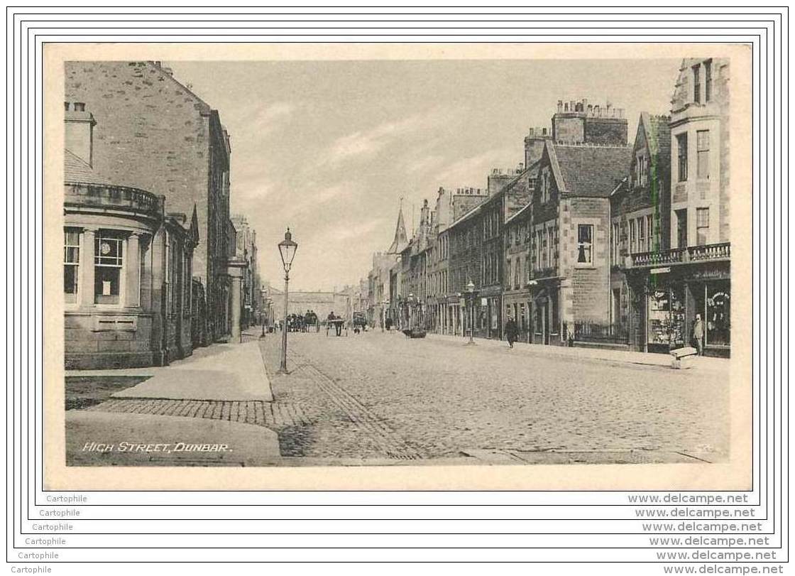 Scotland - Dunbar - High Street - East Lothian